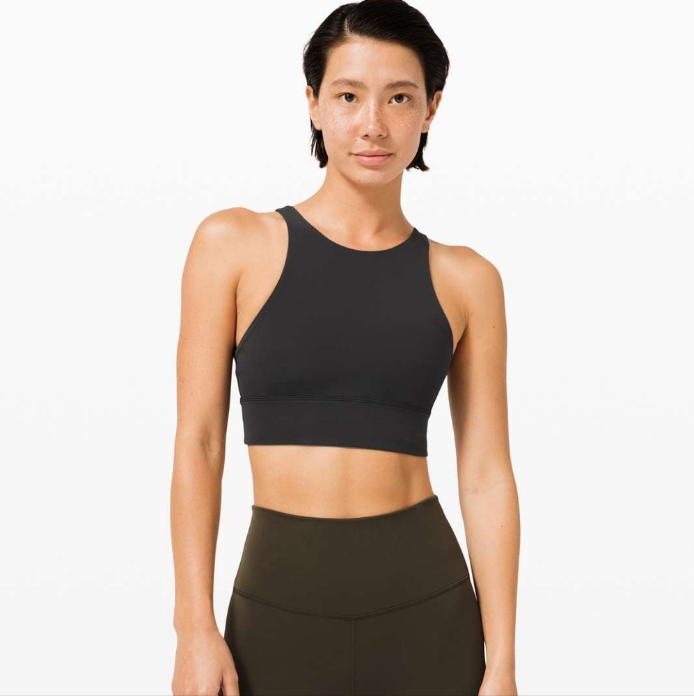 Lululemon Energy Bra High Neck Long Line *Tough
